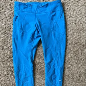 lululemon athletica Blue Leggings